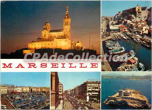 Cartes postales moderne Le Carrefour du Monde Marseille