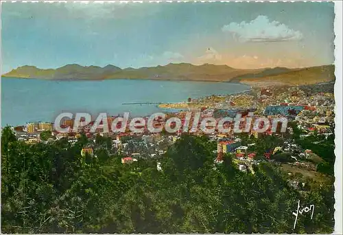 Cartes postales moderne Cannes (A Mmes) Vue generale sur la Ville le golfe de la Napoule et l'Esterel