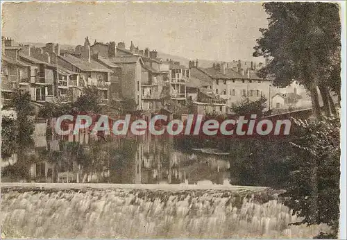 Moderne Karte Aurillac (Cantal) Vieilles Maisons sur la Jordanne