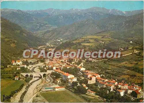 Cartes postales moderne Prats de Mollo La Preste Vue generale aerienne