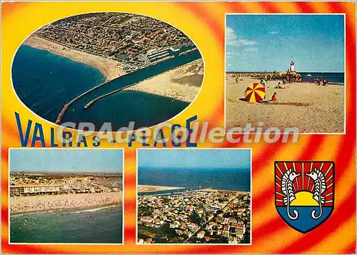 Cartes postales moderne Le Littoral Languedocien Valras Plage