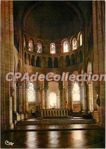 Cartes postales moderne Fontgombault (Indre) Eglise Abbatiale (XIIe s) Le Sanctuaire