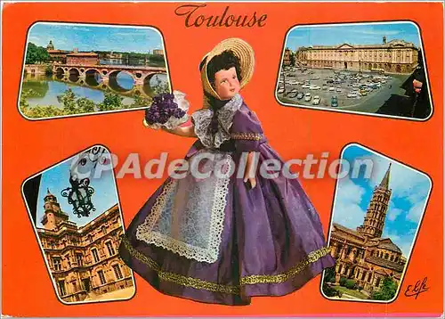 Cartes postales moderne Toulouse Ville d'Art cite des Violettes le Pont Neuf (XVIe s)