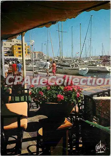 Cartes postales moderne Le Languedoc le Cap d'Agde Echappee sue le port