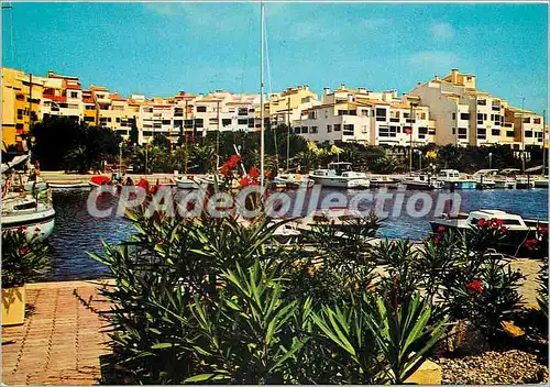 Cartes postales moderne Le Languedoc le Cap d'Agde Le Quai des Joutes et les Residences