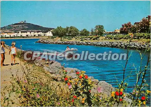 Cartes postales moderne Le Languedoc le Cap d'Agde Promenade sur le canal