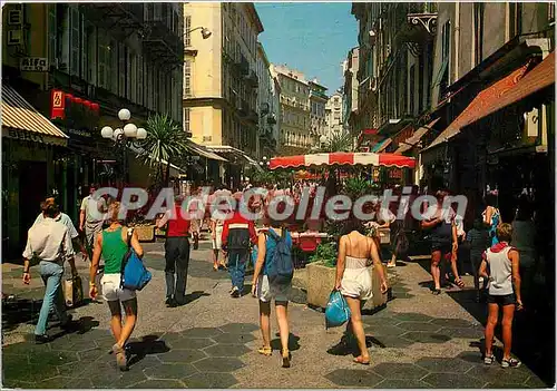 Cartes postales moderne La Cote d'Azur Nice La Rue Pietonne