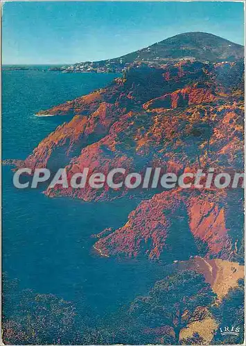 Cartes postales moderne La Cote d'Azur et ses roches rouges de l'Esterel