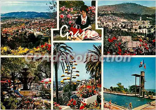 Cartes postales moderne Cote d'Azur Carrefour Mondiale du Tourisme Grasse