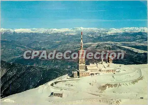 Cartes postales moderne Le Mont Ventoux (Vaucluse) alt 1912 m Panorama circulaire le plus etendu d'Europe