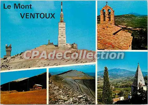 Moderne Karte Vaucluse Touristique Le Mont Ventoux le Geant de Provence