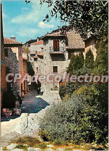 Cartes postales moderne La Cote d'Azur et ses Villages pittoresque Vieille rue de la Turbie