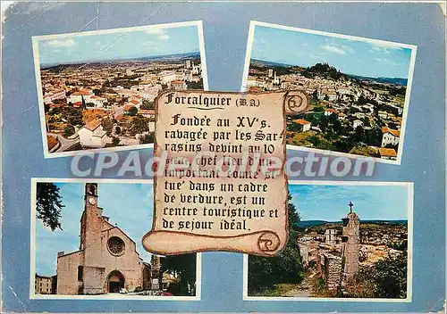Cartes postales moderne Forcalquier (B A) alt 545 m