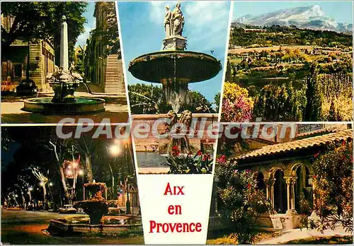 Cartes postales moderne Reflets de Provence Aix en Provence (B du R)