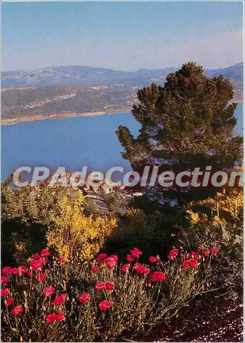 Cartes postales moderne Lac de Sainte Croix (Alpes de Haute Provence Var) A la sortie des celebres Gorges du Verdon