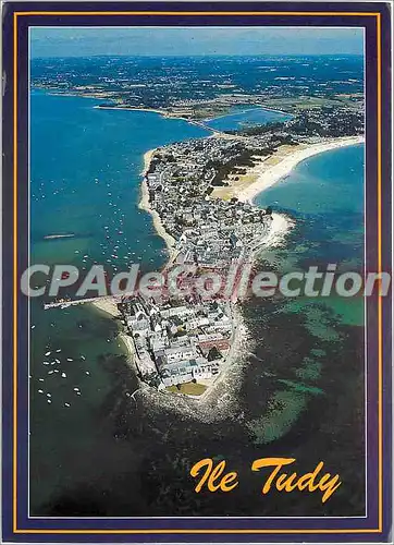 Cartes postales moderne Couleurs de Bretagne L'Ile Tudy (Finistere) Vue generale de la presqu'ile