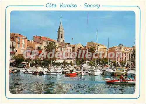 Cartes postales moderne Cote Varoise Sanary Le port et les quais