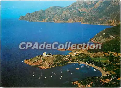 Cartes postales moderne Girolata (Corse) Petit Village domine par Tour Genoise