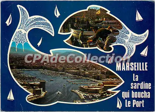 Cartes postales moderne Marseille le Carrefour du Monde