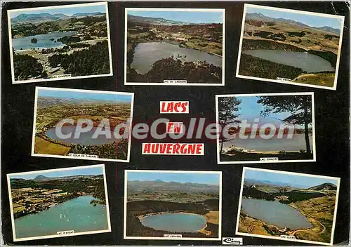 Cartes postales moderne France Touristique Lacs en Auvergne (P de D)