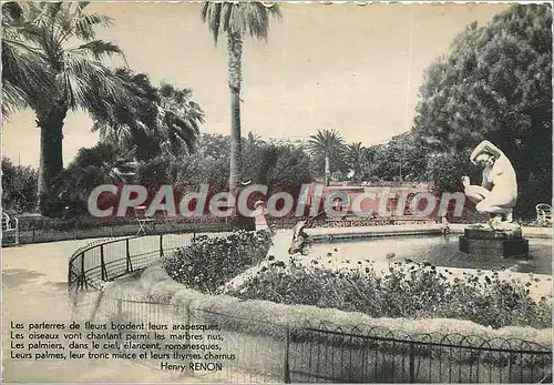 Cartes postales moderne Cannes (A M) Les jardins de la Croisette