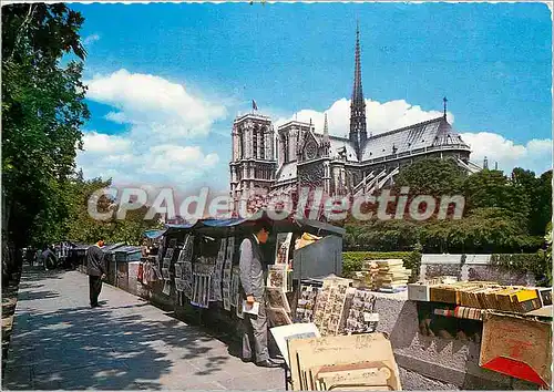 Cartes postales moderne Paris N D Les Bouquinistes Quai de Montebello