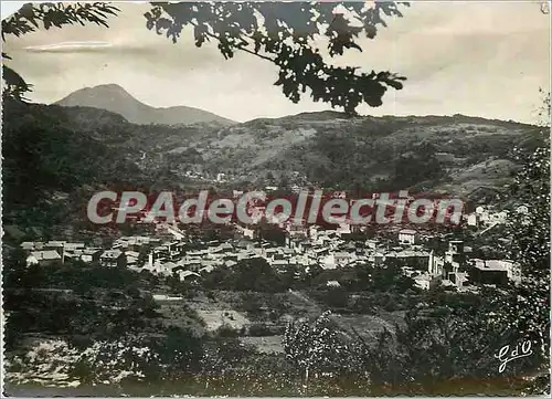 Moderne Karte L'Auvergne Vue generale du vieux Roayt et le Puy de Dome