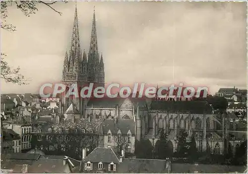 Cartes postales moderne Quimper (Finistere) La Cathedrale