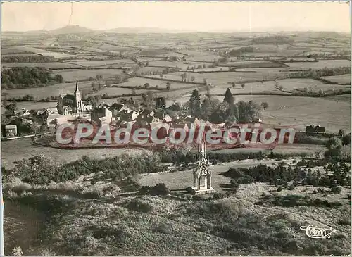 Cartes postales moderne Chiddes (Nievre) Vue aerienne sur le Grand Pardon de N D et le Village