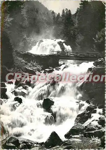 Moderne Karte Cauterets (H P) Cascade de Lutour