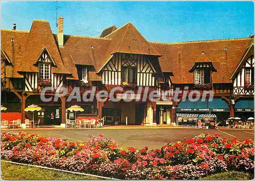 Cartes postales moderne Deauville (Calvados) La Plage Fleurie la Place du Marche