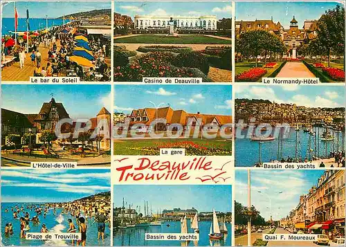 Cartes postales moderne Deauville Trouville