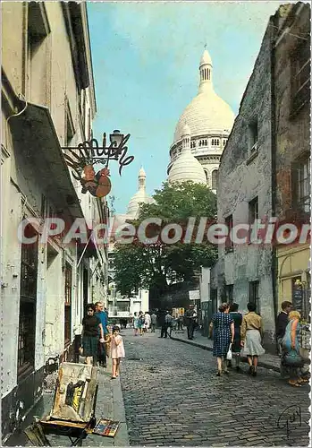 Cartes postales moderne Paris et ses Merveilles le vieux Montamartres