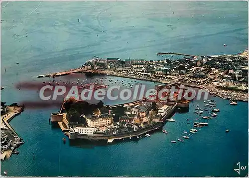 Cartes postales moderne La Bretagne en couleurs Concarneau Vue d'ensemble sur la Ville close