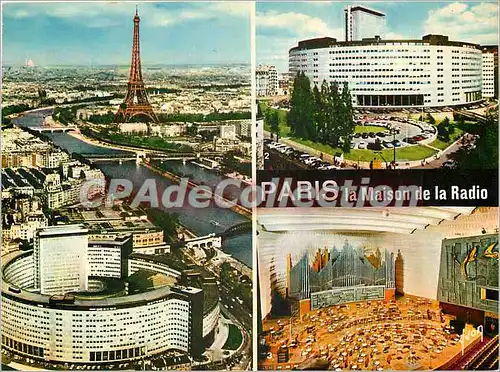 Cartes postales moderne Paris La maison de la Radio