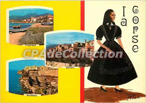 Cartes postales moderne La Corse inoubliable