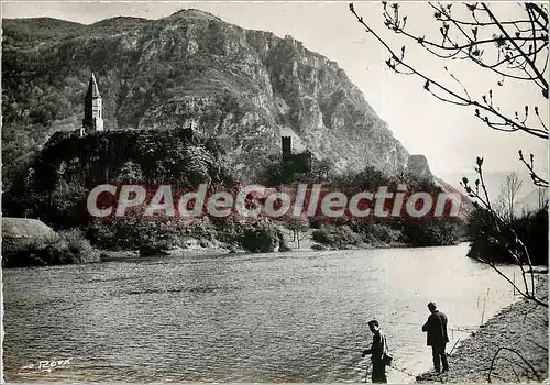 Moderne Karte Castet (B P) Le lac de Castet paradis des pecheurs de Truites