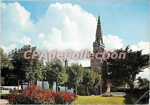 Cartes postales moderne Locquirec (Finistere) l'Eglise XVIIe s