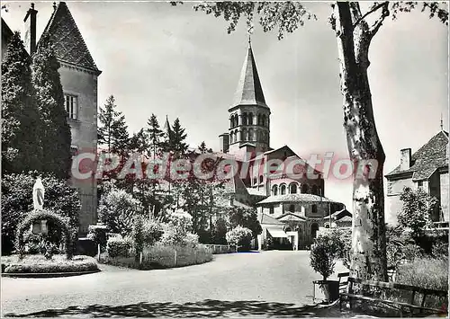 Cartes postales moderne Paray le Monial (S et L) La Basilique et le Parc des chapelains