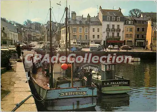 Cartes postales moderne Belle Ile en Mer (Morbihan) Le port du palais