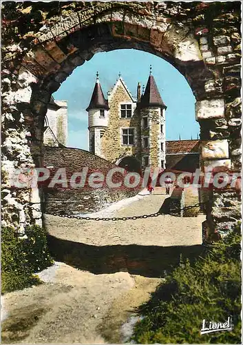 Moderne Karte Angers (Maine et Loire) Le chatelet a l'interieur du chateau