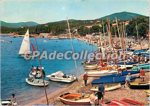 Cartes postales moderne La Cote d'Azur San Peire Les Issambres (Var) La plage