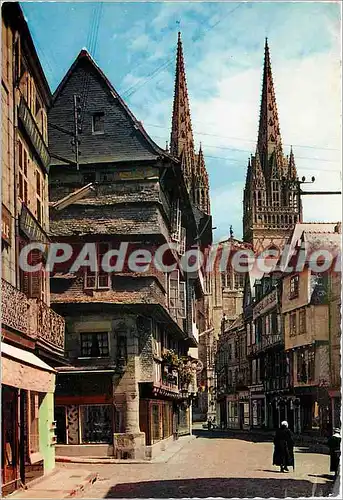 Cartes postales moderne Quimper Rue Kereon