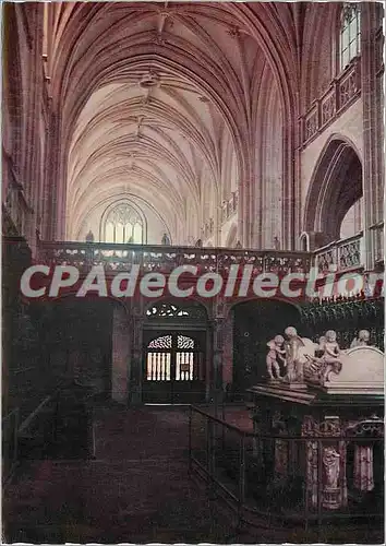 Moderne Karte Bourg en Bresse (A M) Eglise de Brou (1512 1532) le choeur et les Stalles