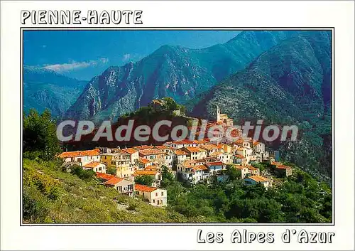 Cartes postales moderne Pienne Haute (Alpes Mmes) Alt 600 m Joli village Frontalier dominant la Roya