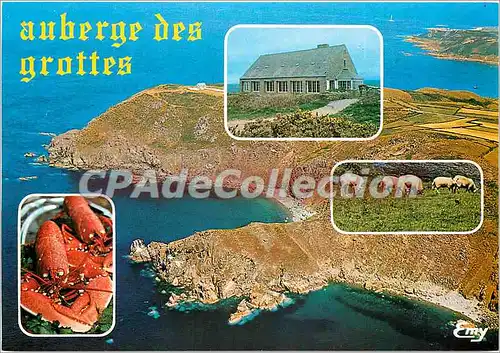 Cartes postales moderne La Hague (Manche) Auberge des Grottes le Nez de Jobourg