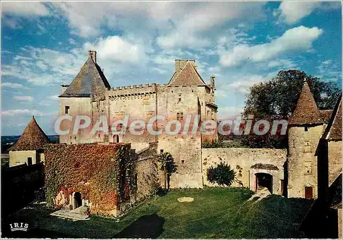 Moderne Karte Chateau en Perigord Biron Premiere des Baronnies du Perigord la terrasse et le donjon du XIIe s