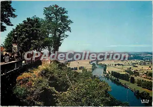 Cartes postales moderne Domme (Dordogne) Ancienne bastide francaise fondee en 1281 Panorama de la Barre
