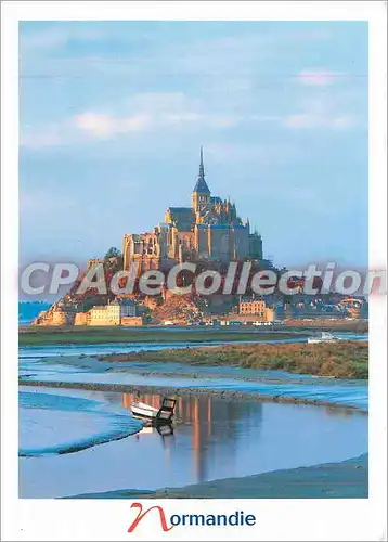 Cartes postales moderne La Normandie Le mont Saint Michel