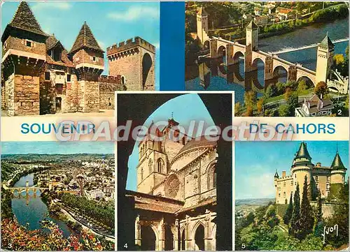 Cartes postales moderne Cahors (Lot) Barbacane et Tour des Pendus
